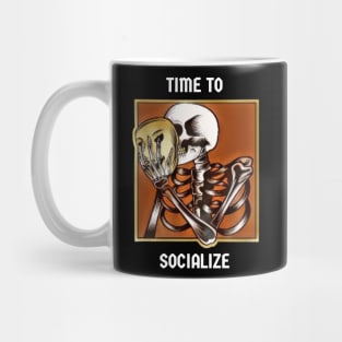 Time to socialize Mug